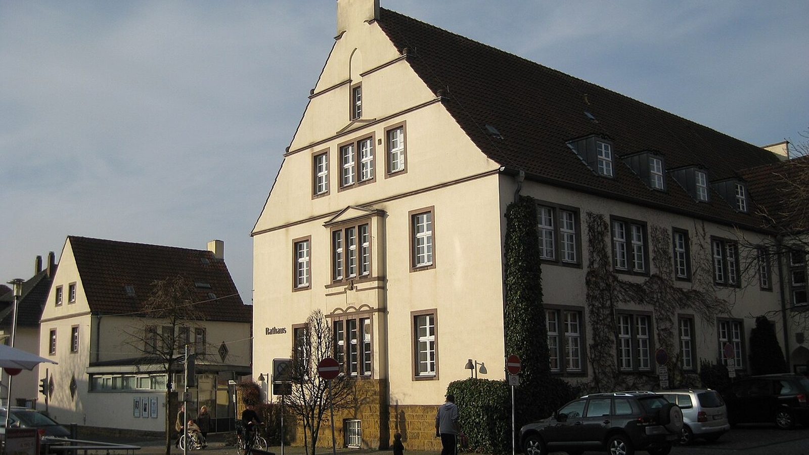 Town hall in Halle, Westfalen
